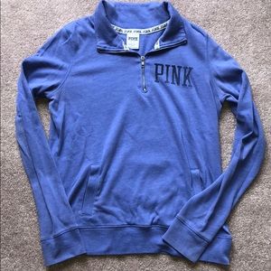 PINK Quarter Zip Sweater